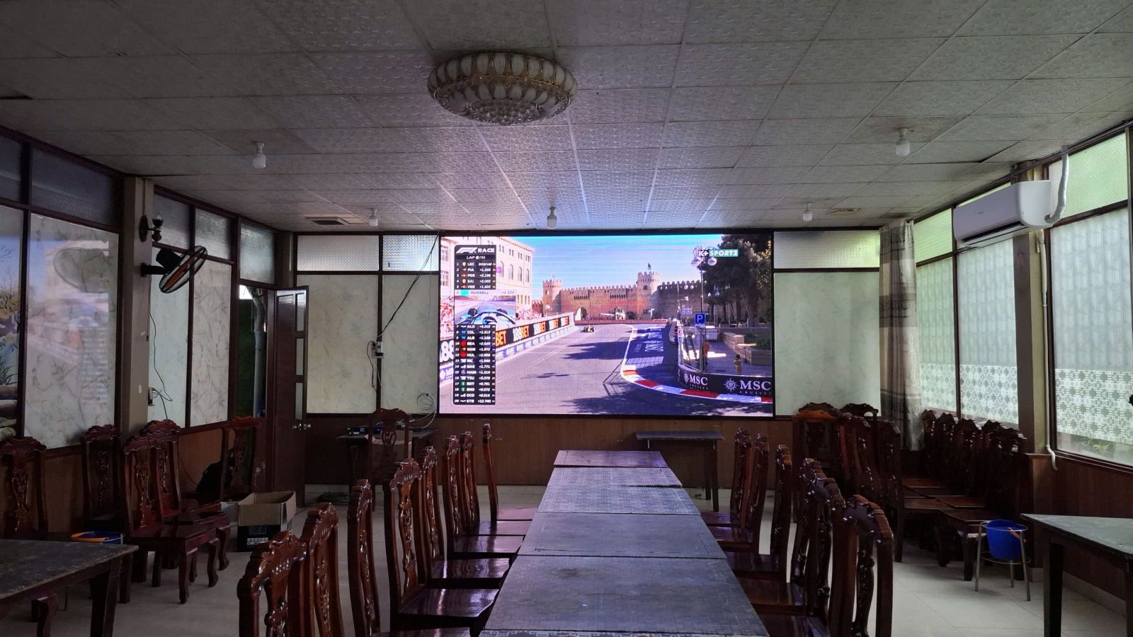 Màn hình led hội trường Agribank