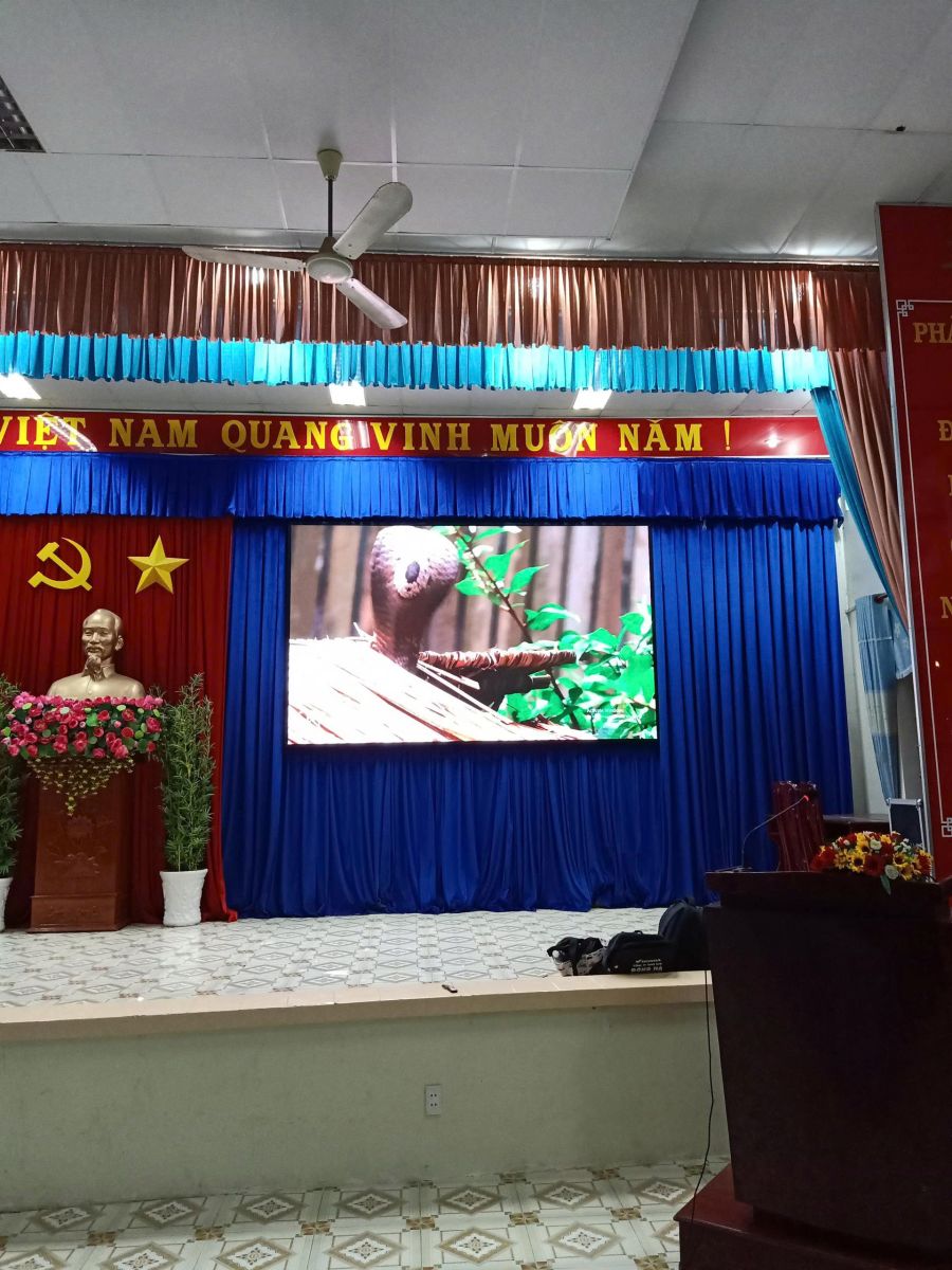 màn led p2.5 trong nhà